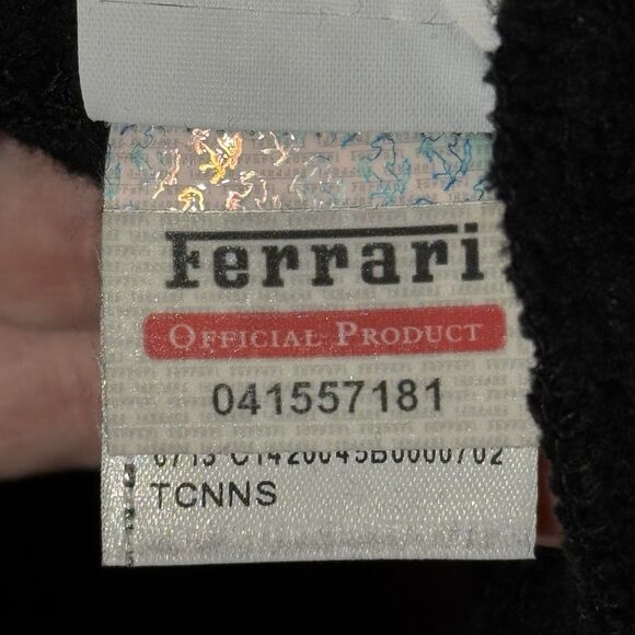 Ferrari Puma Scuderia Team Full Zip Jacket Men’s Medium Black Gray Logo EUC - Picture 14 of 15